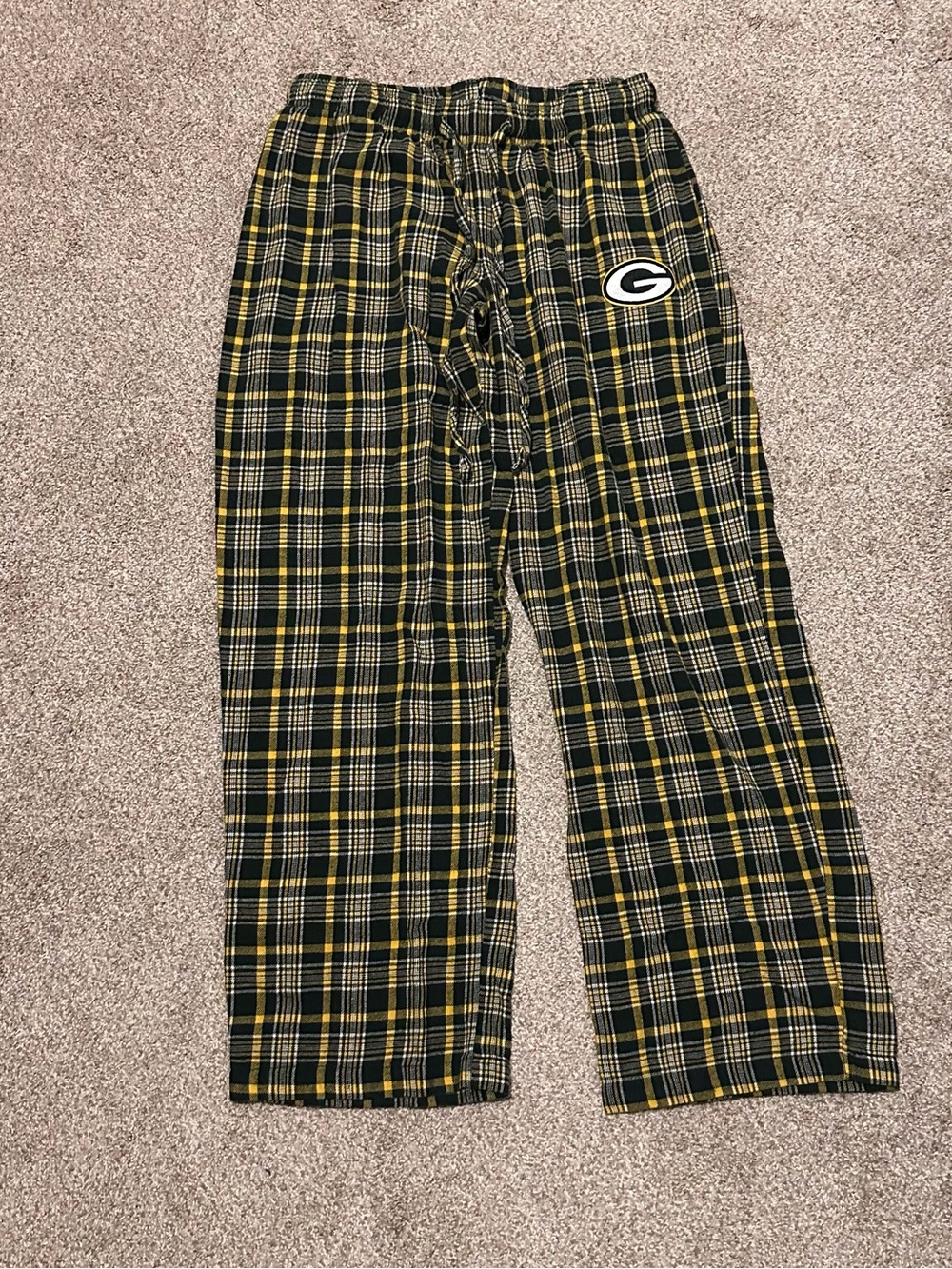 NFL Green Bay Packers Plaid Lounge Pants